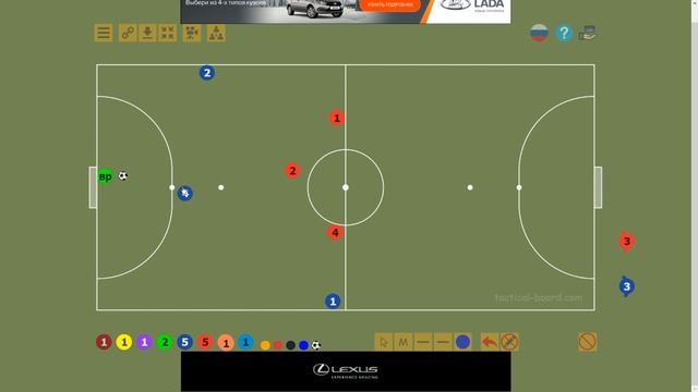 Развитие атаки в мини футболе