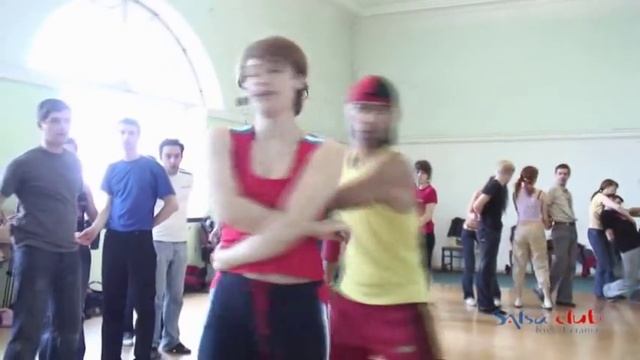 Jorge Camaguey & Yuliya Gannochko. Salsa Casino, Intermediate (SALSAMAYOVKA, Kiev 2006) смотреть онлайн
