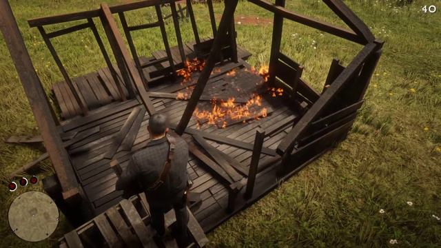 MOLOTOV COCKTAIL IN RED DEAD REDEMPTION 2 !!! смотреть онлайн