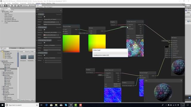 How to adjust normal map strength in Unity 2018 Shader Graph смотреть онлайн