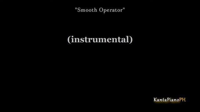 Smooth Operator (Sade) - Karaoke Piano смотреть онлайн