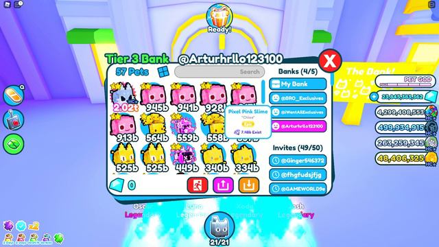 ПРОКАЧАЛ 50 ПОДПИСЧИКОВ ЗА СЕКУНДУ В PET SIMULATOR X B РОБЛОКС! ROBLOX смотреть онлайн