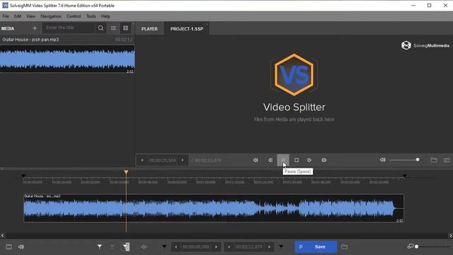 How to cut MP3 files with Video Splitter смотреть онлайн