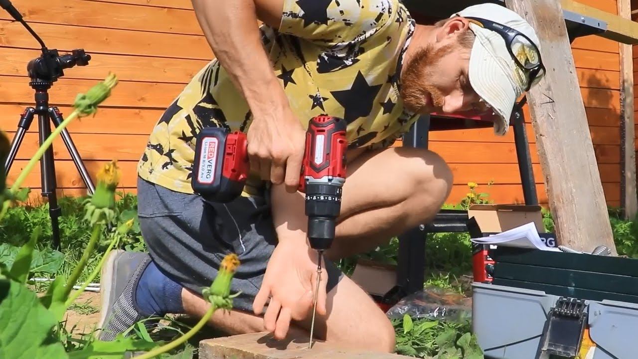 3х режимный шуруповерт для больших саморезов. Тест-обзор REDVERG RD-IS18BLC/U