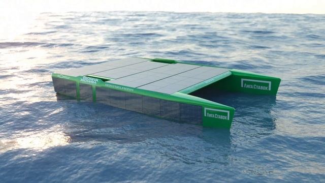 Solar Powered Catamaran NOVA For Pacific Ocean Crossing. Катамаран на солнечной энергии NOVA.