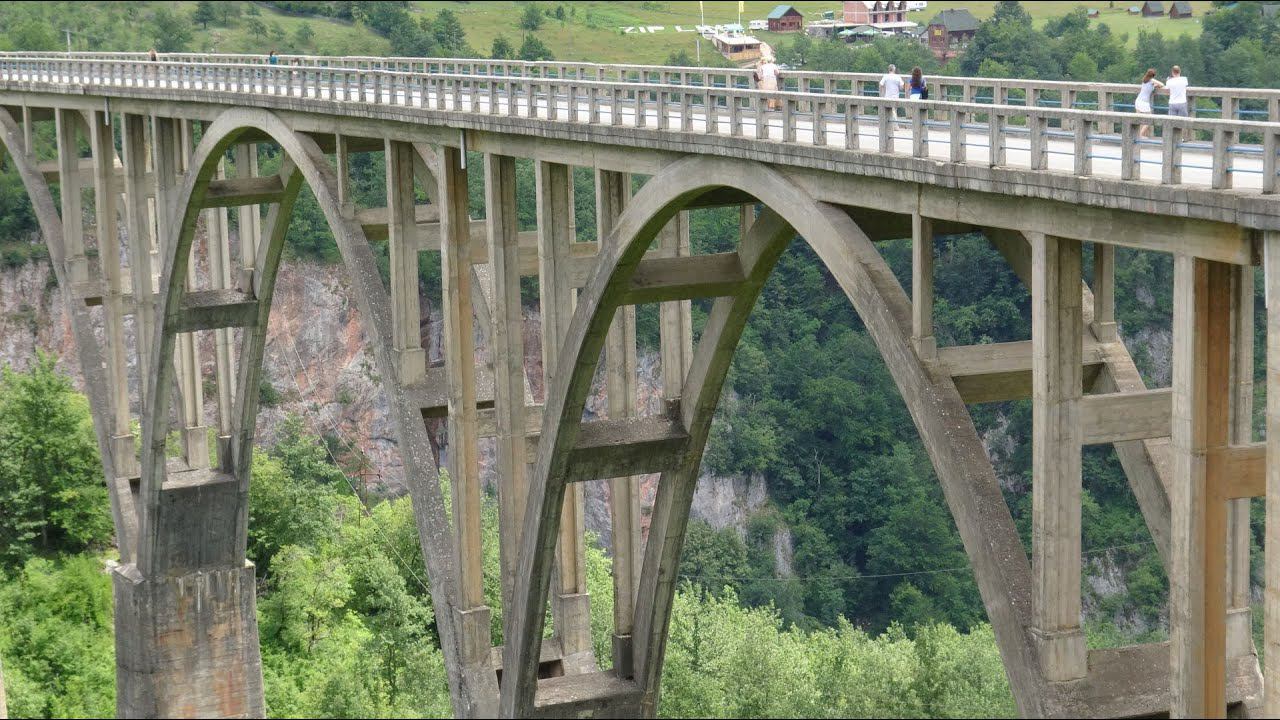 Отдых в Черногории: каньоны рек Морача и Тара, Чёрное озеро. Montenegro - 2016. смотреть онлайн