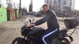Ветровое стекло на Bajaj Dominar 400