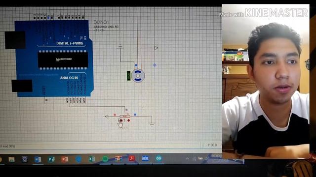 Práctica 15. Control de servomotor con Arduino en proteus. смотреть онлайн