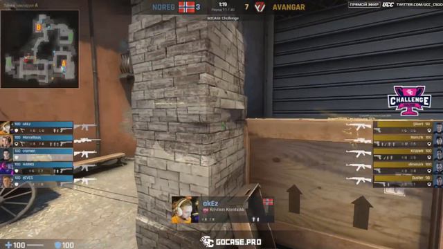 (CS:GO) AVANGAR Vs NOREG смотреть онлайн
