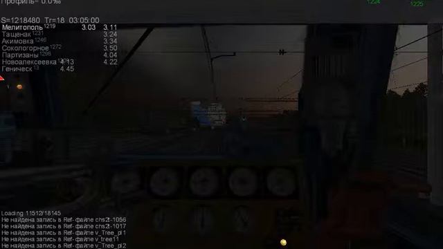 Zd simulator. Поездка на ВЛ-82. смотреть онлайн