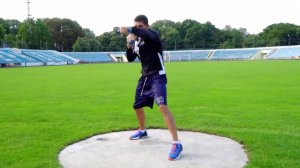 Как бить и не уставать. Тренировка с гантелями (с таймером)