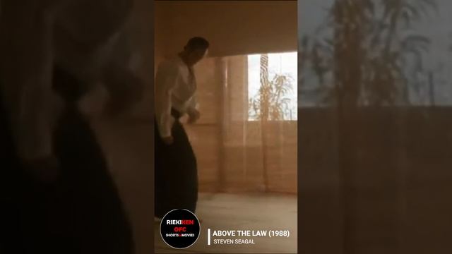 Maegeri Iriminage Using Aikido Uniform Shihan Mr. Steven Seagal-Above The Law (1988) - Dojo Scene смотреть онлайн