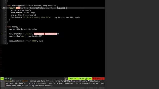 20 - Introduction à Go (golang): Les middlewares HTTP Handler vs HandlerFunc [Niveau moyen] смотреть онлайн