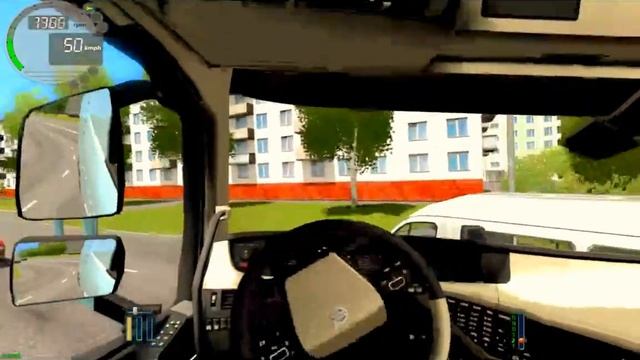 City Car Driving- VOLVO FH16 XL 750 смотреть онлайн