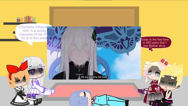 Re: zero react to Re: Repeating a Life in Another World From Zero | Kasaneru / Greed if part 1/ смотреть онлайн