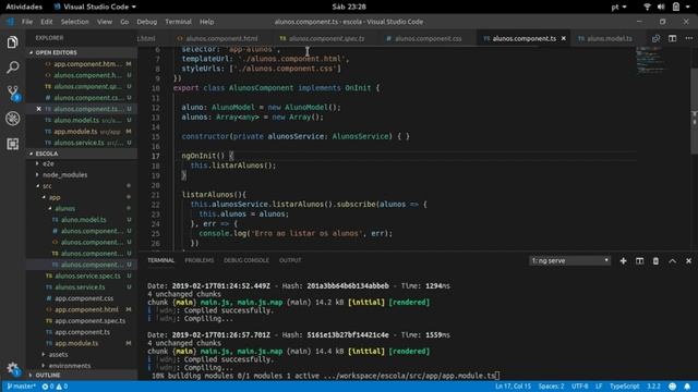 Consumindo uma API Rest com Angular смотреть онлайн