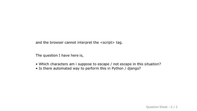 Django : Embedding JSON objects in script tags смотреть онлайн