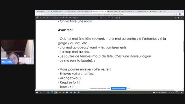 Como se comunicar numa consulta médica em francês смотреть онлайн