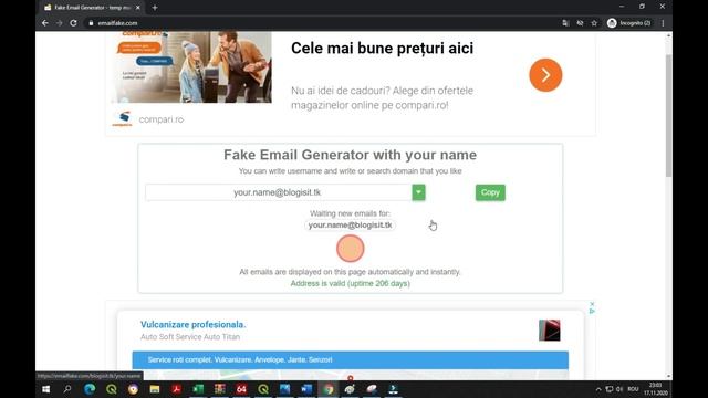How to generate customized temporary email with emailfake.com смотреть онлайн