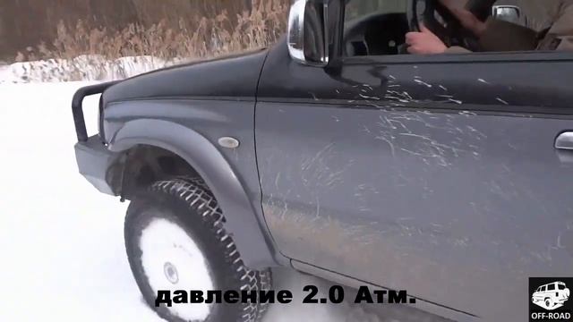 Мини Покатушка по снегу на УАЗ Патриот и Mazda B-series смотреть онлайн
