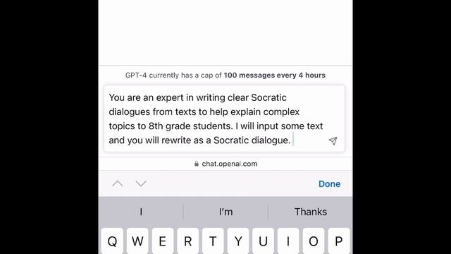 Create a Socratic dialogue from any text with ChatGPT смотреть онлайн
