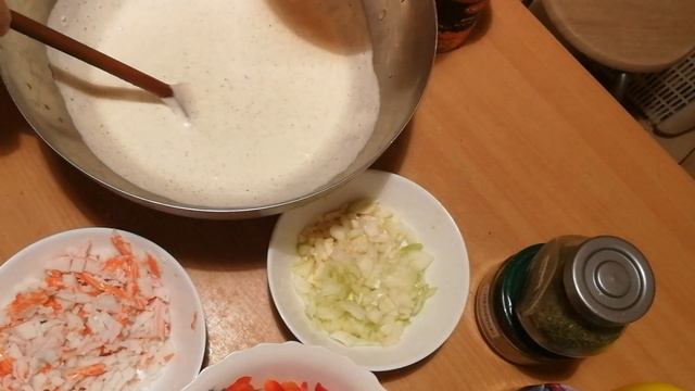 Салат с крабовыми палочками паприкой рисом и кукурузой так, как латышка готовит смотреть онлайн
