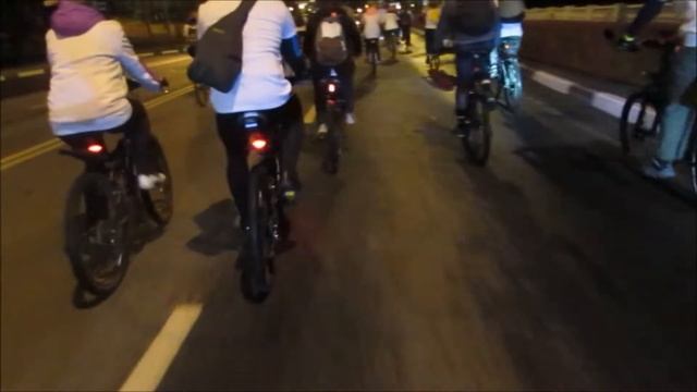 Ночной велопокатун на день города Ярославля (27.05.17) смотреть онлайн