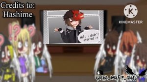 Missing children react to the Afton Family //Afton Family //FNAF //Gacha Club