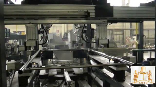 Автоматическая линия для сварки рам строительных лесов смотреть онлайн