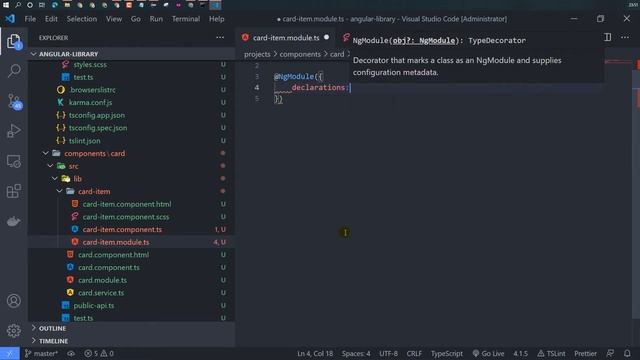 #7. Angular: Cara Membuat Library Di Angular смотреть онлайн