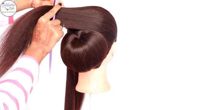 Very Easy Hairstyle With Using Clutcher | Try On Hairstyle | Simple Hairstyles | Clutcher Hairstyle