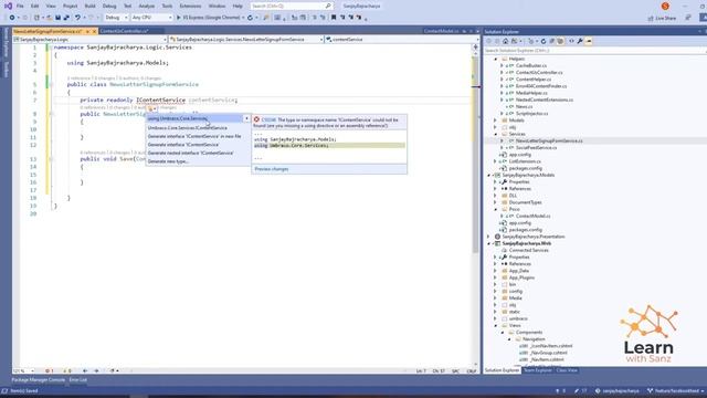 Subscribers into umbraco | Save your newsletter subscribers into CMS | Save Content in Umbraco 8 смотреть онлайн
