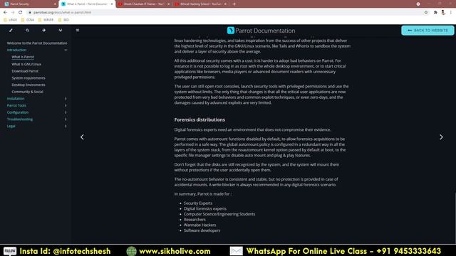 All About Parrot Security OS - 2022 | Learn Complete Parrot OS for Cyber Security | Hindi Tutorial смотреть онлайн