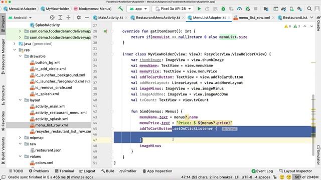 Project#3 Android Food Order Delivery/Pickup App (Kotlin) | 2021 | Part-2 смотреть онлайн