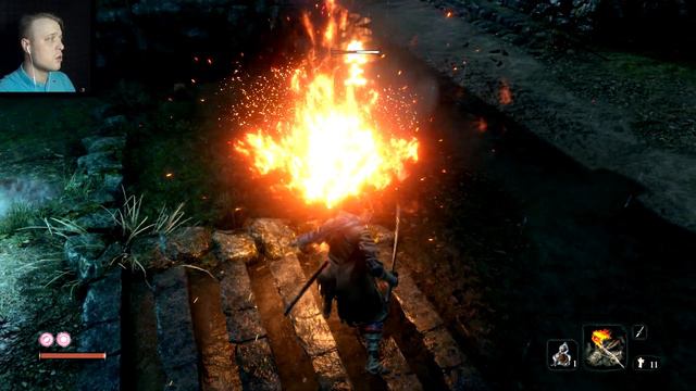 Как же горит моя жопа! Sekiro #5 смотреть онлайн