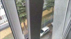 Установка створки вместо глухого стеклопакета