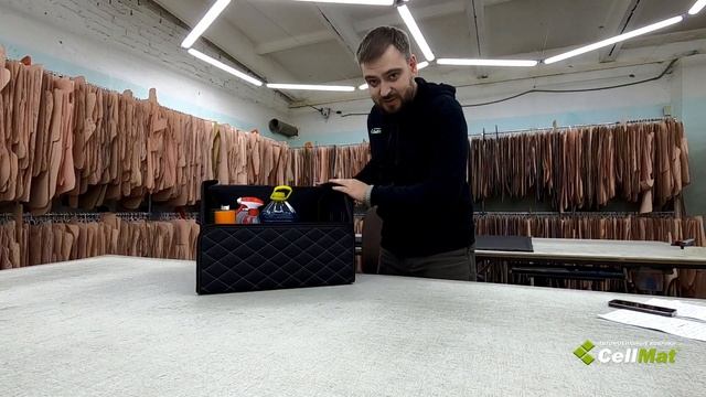 Новинка! Саквояж CellMat в багажник автомобиля! смотреть онлайн