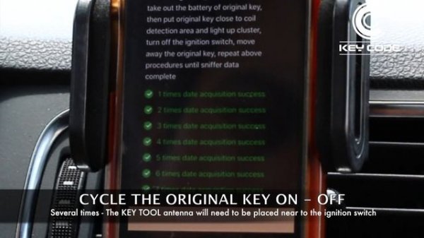 Cloning ID48 96 Bits VVDI Key Tool - XHORSE - KEY CODE