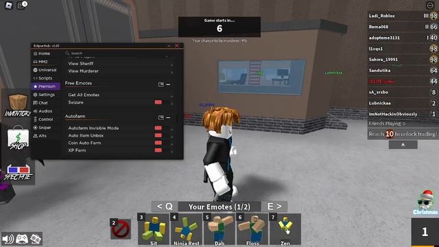Really Op MM2 script (Eclipse Hub) смотреть онлайн