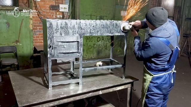 Мангал и печь с коптильней смотреть онлайн