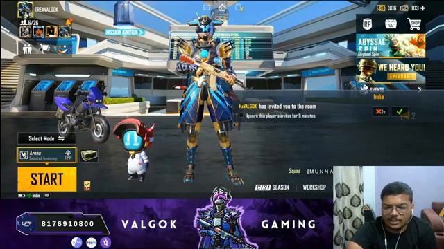 GHAMASAAN YUDH | BGMI FUN HINDI STREAM | #BGMILIVE | VALGOK GAMING смотреть онлайн