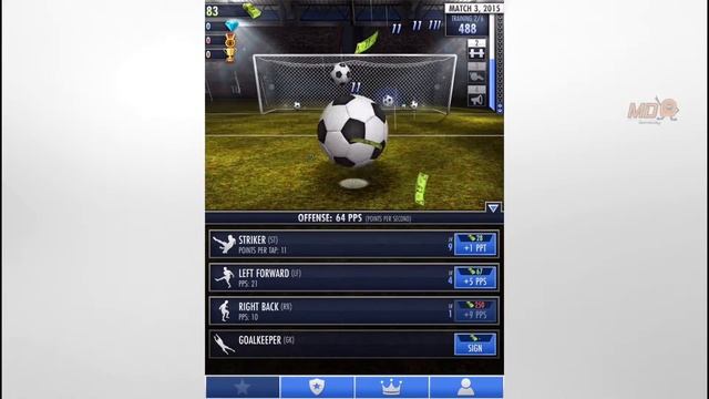 Soccer Clicker - Gameplay IOS & Android смотреть онлайн