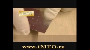 Удаление скола на мебели - твердый мебельный воск