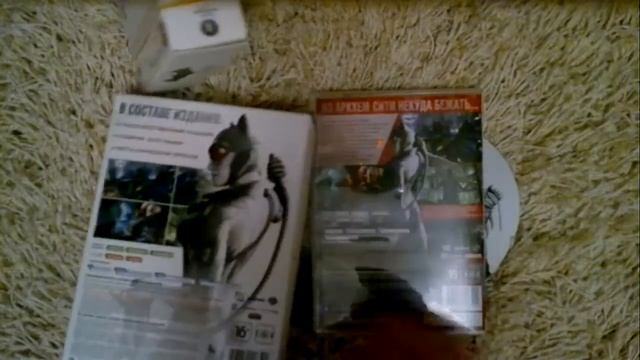 Unbox на коллекционное издание Batman Arkham City смотреть онлайн