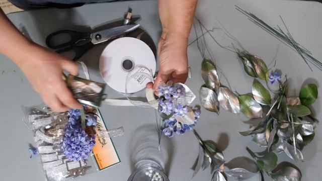 How to make corsage and boutonniere set for prom or wedding смотреть онлайн