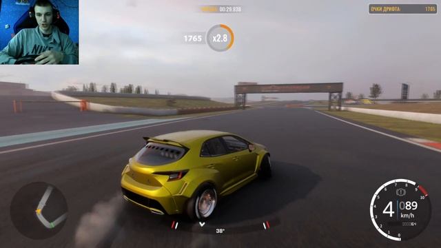 КАК ДРИФТИТЬ НА РУЛЕ?!? [CarX Drift Racing Online] смотреть онлайн