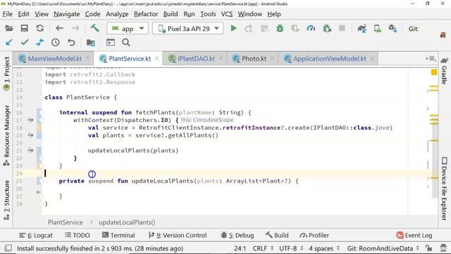 Kotlin Coroutines Code Example: Refactor Retrofit Call смотреть онлайн