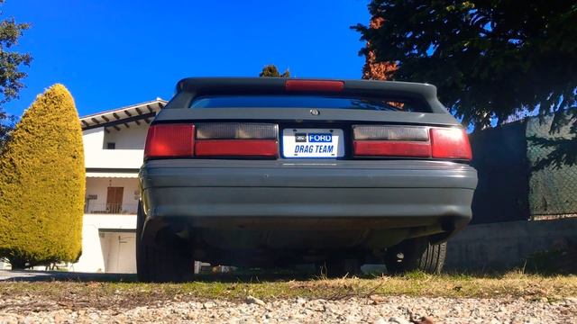 Ford Mustang Foxbody 306ci sound смотреть онлайн
