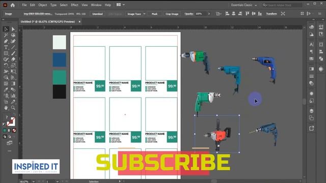 How to create catalogue design in illustrator | Inspired IT | Catalogue design - 05 смотреть онлайн