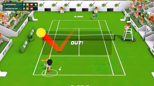 Super Tennis Blast - To WIN, you just have to HANDLE IT! смотреть онлайн